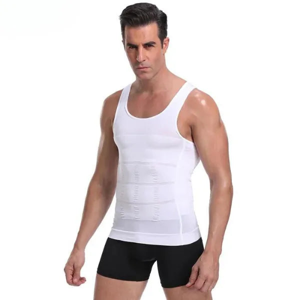 Regata Modeladora de Compressão Masculina SlimFlex (Oferta Black November)