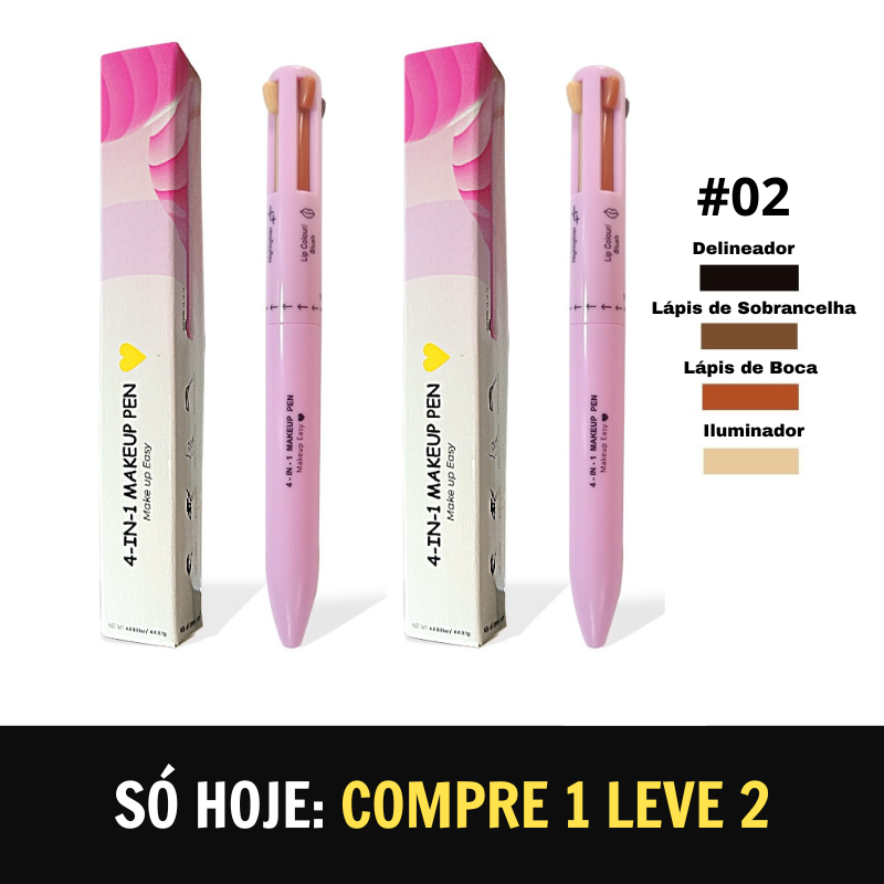 MakePen® - Caneta maquiadora 4 em 1