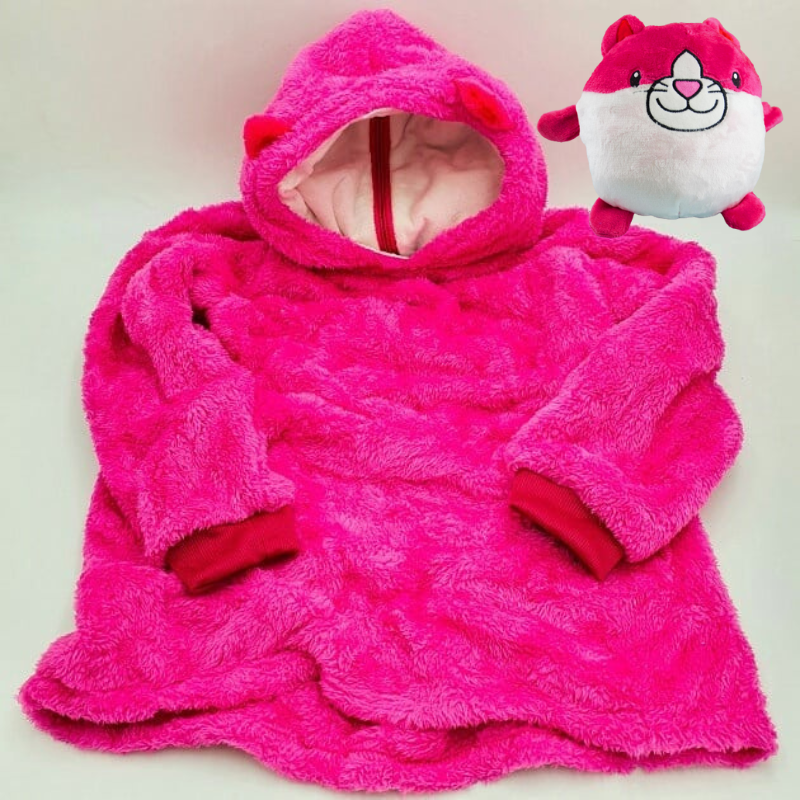Huggle Pet - a pelúcia que vira casaco +4 Brindes exclusivos