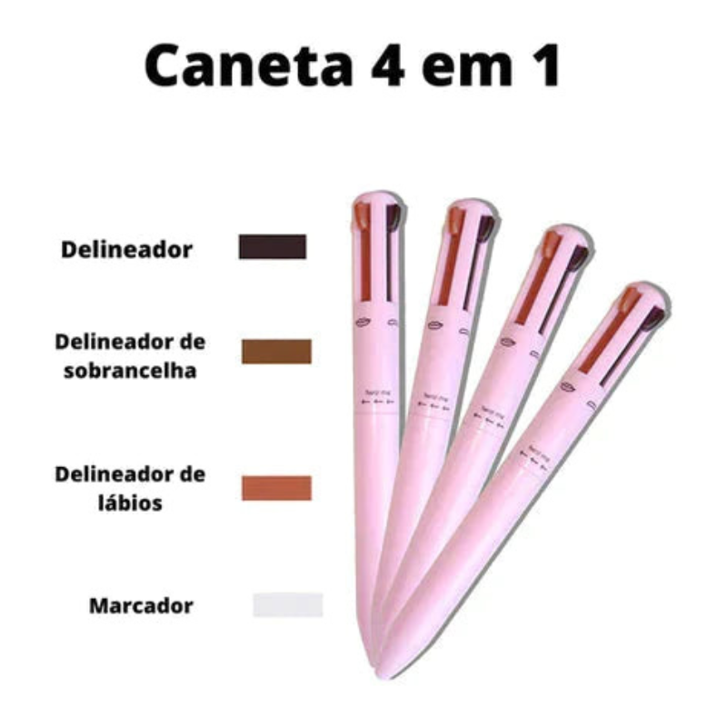 MakePen® - Caneta maquiadora 4 em 1