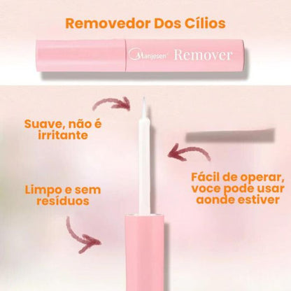 Kit Completo para Extensão de Cílios em Casa LashGlam (SÓ HOJE: REMOVEDOR + PINÇA DE BRINDE)