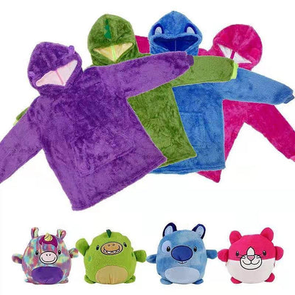 Huggle Pet - a pelúcia que vira casaco +4 Brindes exclusivos