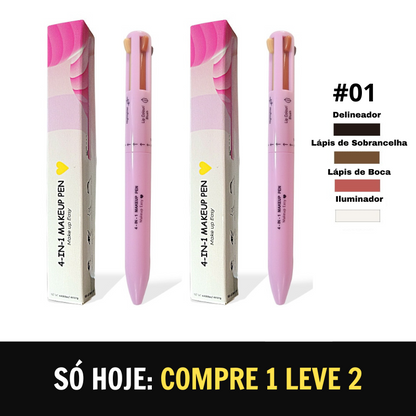 MakePen® - Caneta maquiadora 4 em 1