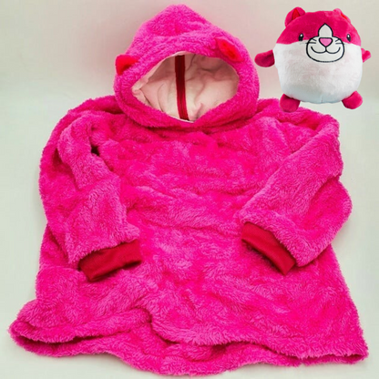 Huggle Pet - a pelúcia que vira casaco +4 Brindes exclusivos