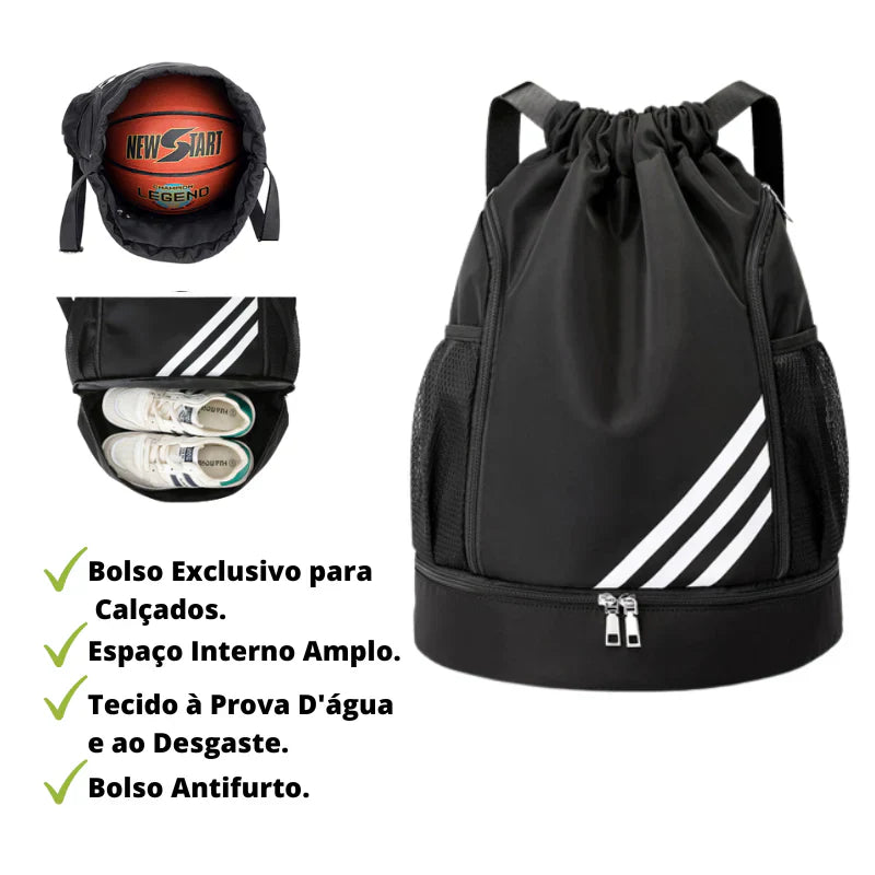 Mochila Esportiva - Power Bag + Brindes Exclusivos
