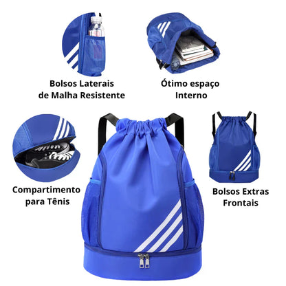 Mochila Esportiva - Power Bag + Brindes Exclusivos