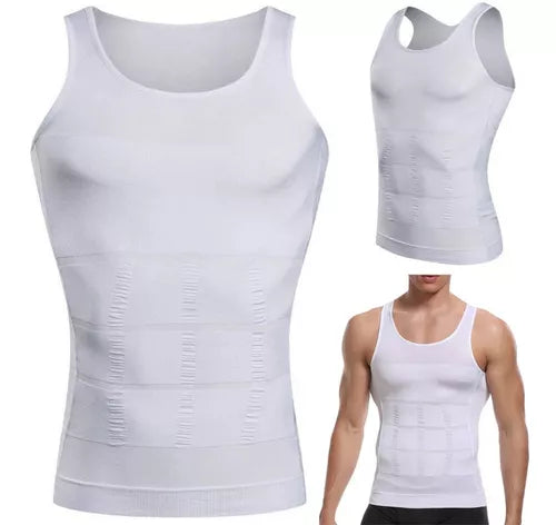 Regata Modeladora de Compressão Masculina SlimFlex (Oferta Black November)