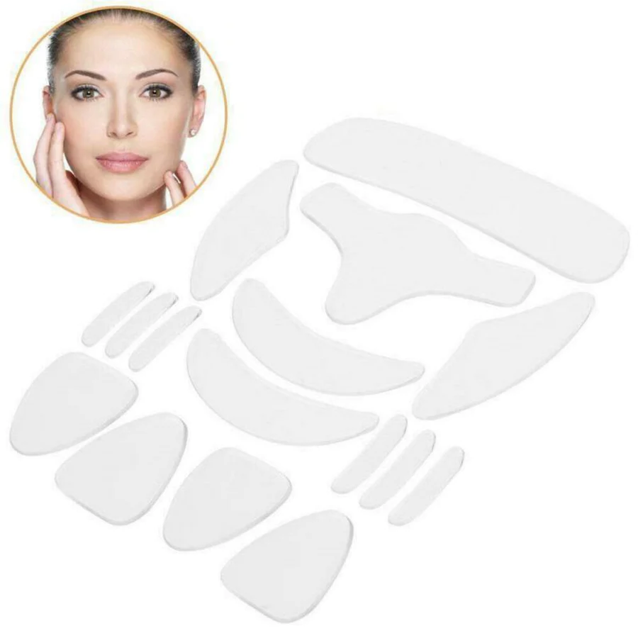Patch Renew - Adesivos de Silicone Reutilizável Anti Rugas e Linhas de Expressão