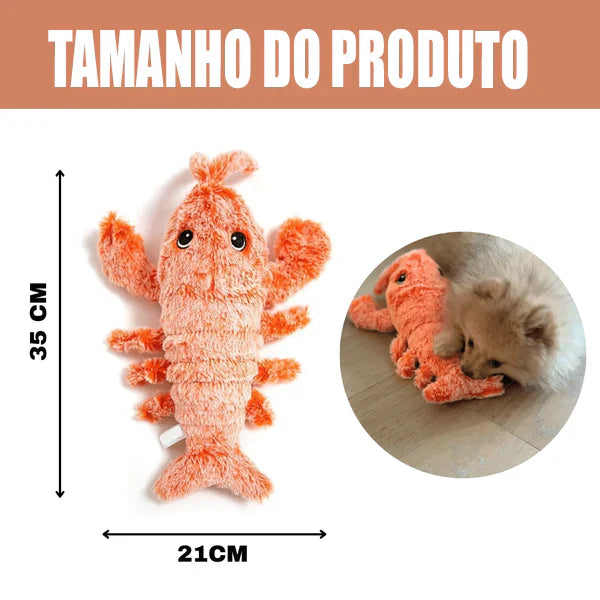 Lagostinha™ - Brinquedo Lagosta interativo para Pets