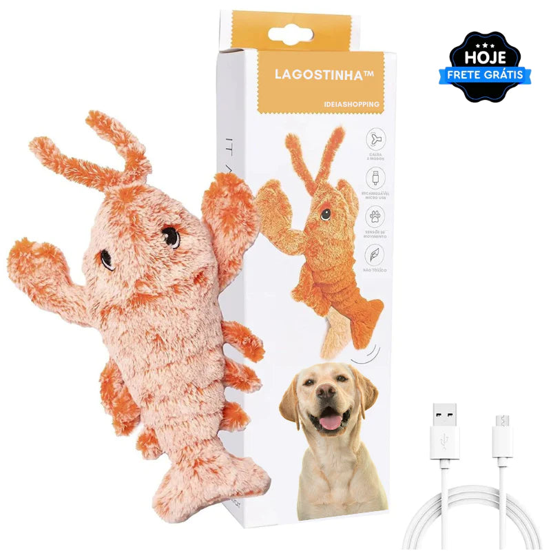 Lagostinha™ - Brinquedo Lagosta interativo para Pets