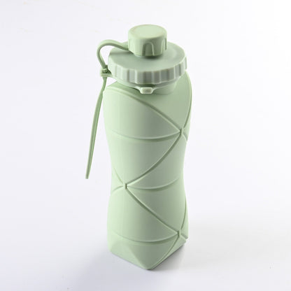 Garrafa Squeeze Dobrável de Silicone 600ml