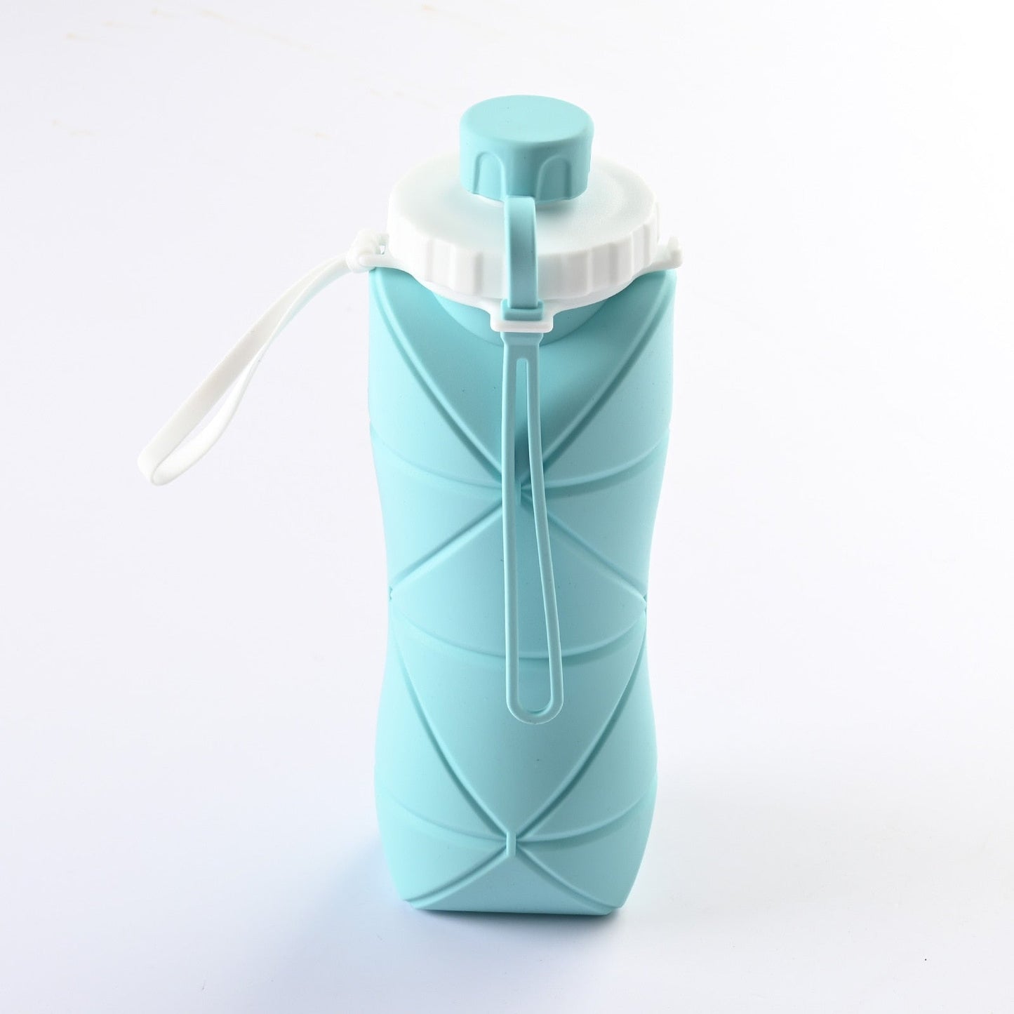 Garrafa Squeeze Dobrável de Silicone 600ml