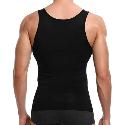 Regata Modeladora de Compressão Masculina SlimFlex (Oferta Black November)