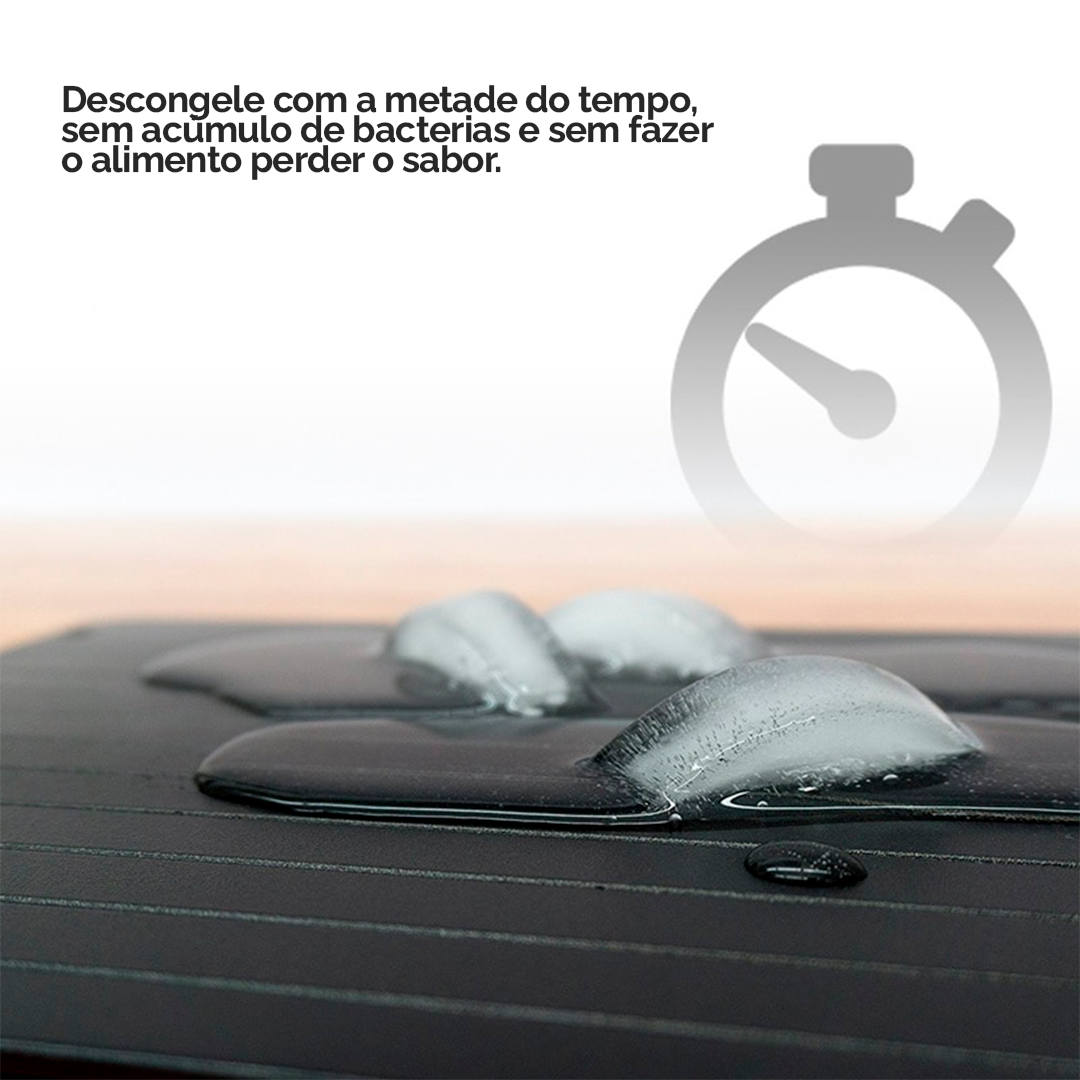Tábua de decongelamento RÁPIDO - Tábua para descongelar alimentos