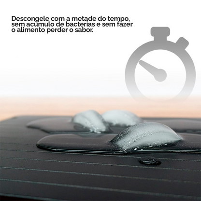 Tábua de decongelamento RÁPIDO - Tábua para descongelar alimentos