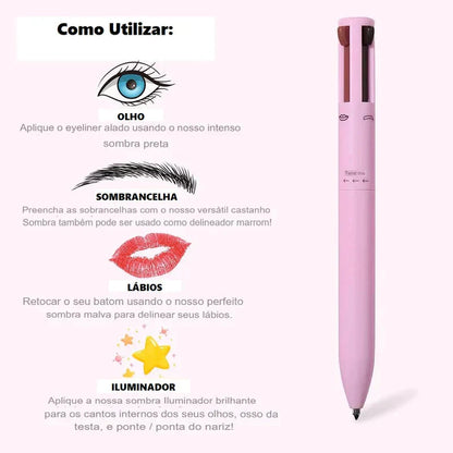 MakePen® - Caneta maquiadora 4 em 1